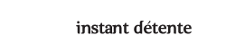 détente et massages