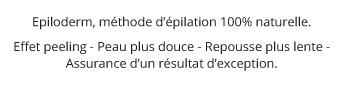 épilation à domicile